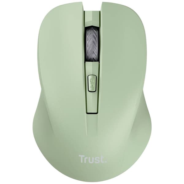 Trust MYDO SILENT WiFi mus Trådlös Optisk Grön 4 Knappar 1800 dpi
