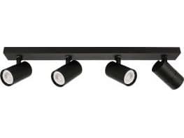 Italux Spot LED Ready taklampe svart Italux Laconi SPL-2813-4B-BL