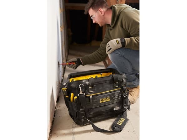 Stanley FATMAX FMST17627-1, Musta, Keltainen, Kangas, Vesitiivis, 450 mm, 300 mm, 250 mm