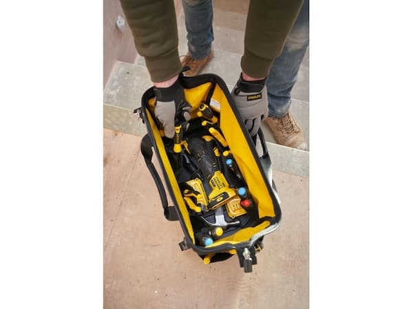 Stanley FATMAX FMST17627-1, Musta, Keltainen, Kangas, Vesitiivis, 450 mm, 300 mm, 250 mm