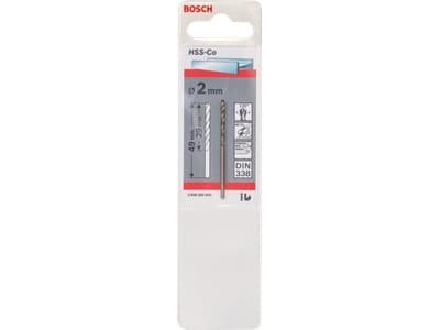 Bosch 2 608 585 840, Pora, Kierreporanterä, 2 mm, 4,9 cm, Terästä, 2,9 cm