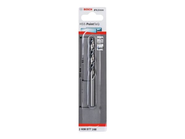 Bosch PointTeQ - Bor - for metall - bor - 6.5 mm - lengde: 101 mm