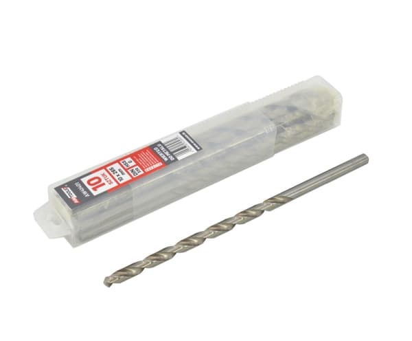 HVIT METALLBOR 8,0 mm / 10 stk. x 305mm UTVIDET