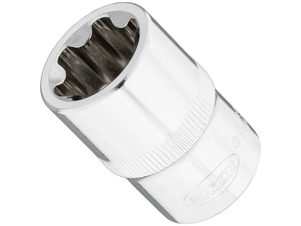 Vigor V7920-EP22 #####E+ Profil hylssats 1 del #####Square, 1/2 (12,5 mm)