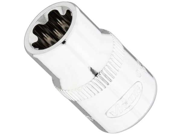 Vigor V7920-EP12 #####E+ Profil hylssats 1 del #####Square, 3/8 (10 mm)