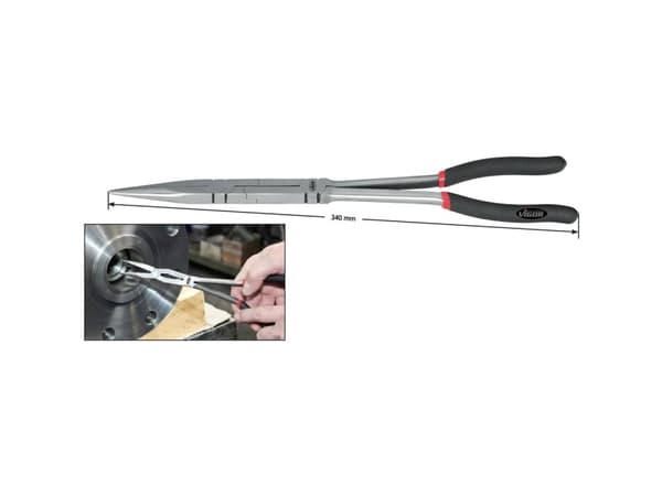 Vigor V2783 Verkstadsrundtång rak 340 mm
