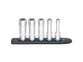 Miniatyrbilde 1 av 2: Hazet 900LG-SR/5 Udvendig sekskant Stikliste 5 dele Firkant, 1/2 (12,5 mm)