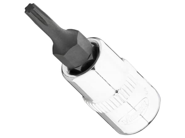 Vigor V7037-IP10 #####T+ Profiiliruuvimeisselin kärki 1 kpl #####Square, 1/4 (6,3 mm)