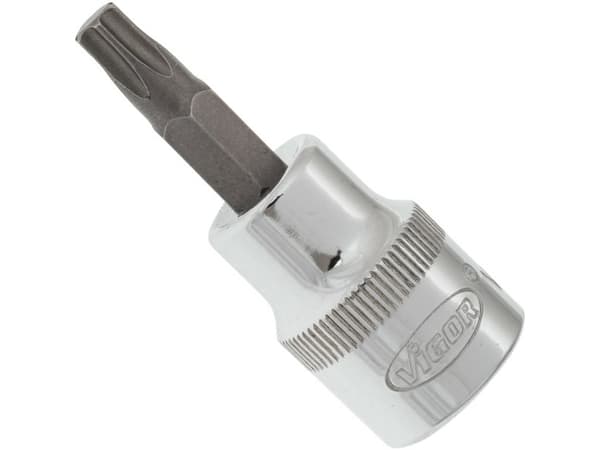 Vigor V2299N T-profiilinen ruuvimeisselin kärki 1 kpl #####Square, 3/8 (10 mm)