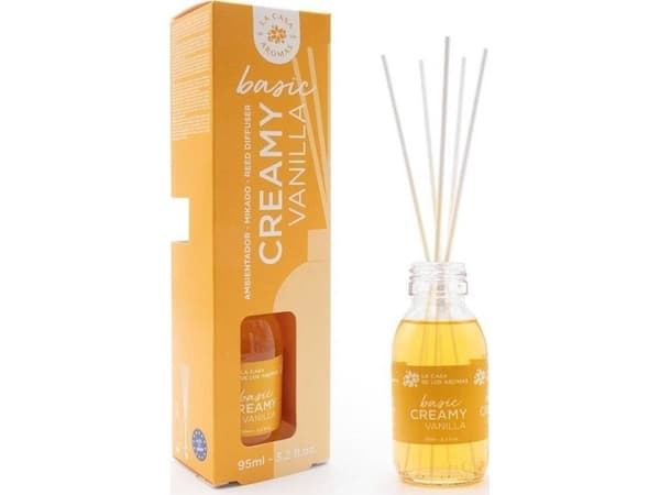 LA CASA DE LOS AROMAS_Basic vaniljeduftende pinner 95ml