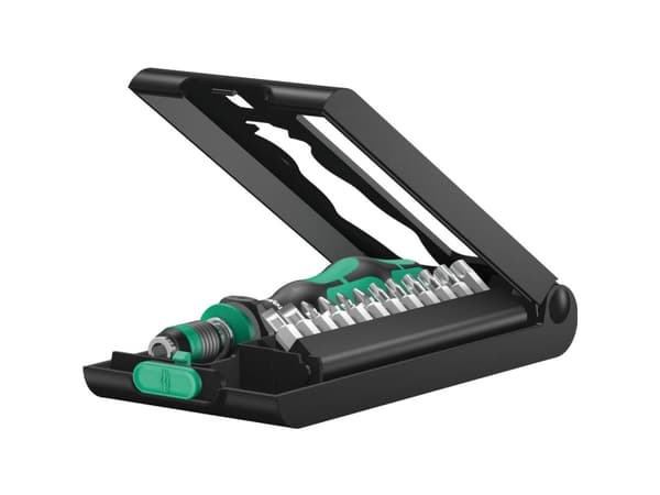 Wera 05056656001, 133 mm, Svart, Grön