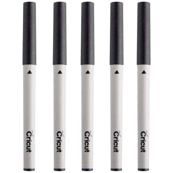 Cricut Explore/Maker Multi-Size 5-Pack Stiftsats Svart