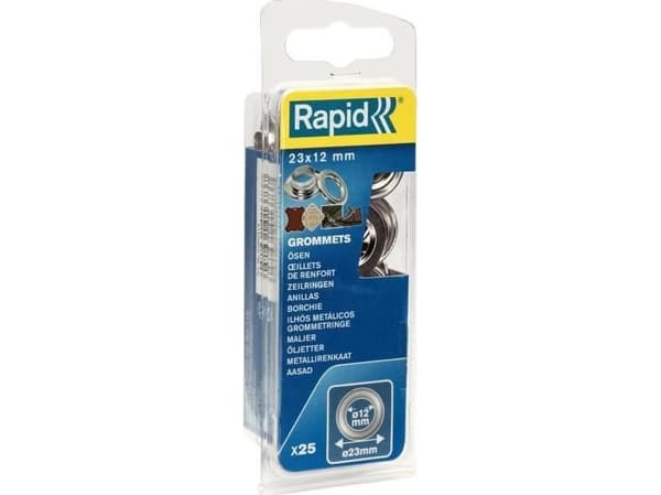 Rapid R Grommets 23X12 Box25pcs+2 Metal Tools