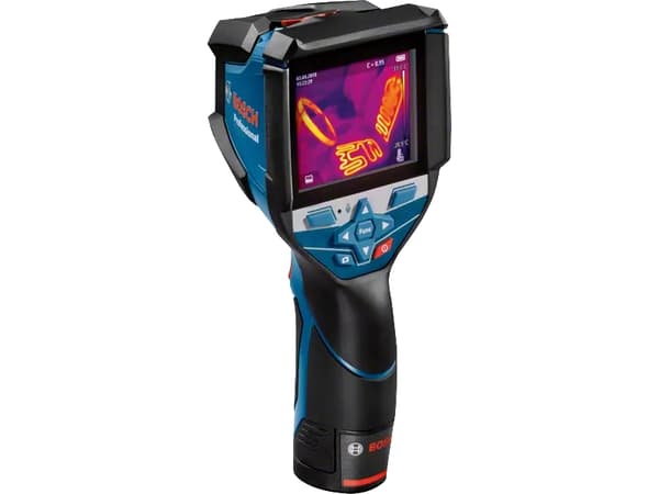 Bosch GTC 600 C, Noise equivalent temperature difference (NETD), -20 - 600 °C, 9 Hz, 50 mK, Termisk, 2 °C