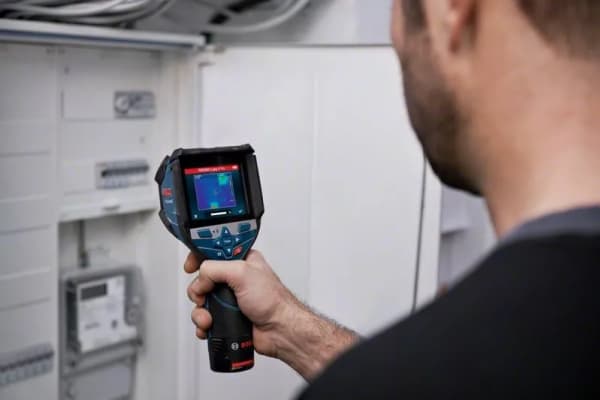Bosch GTC 600 C, Noise equivalent temperature difference (NETD), -20 - 600 °C, 9 Hz, 50 mK, Termisk, 2 °C
