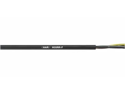 Lapp H05RR-F, 10 m, Sort, 43,2 kg/km, 135 kg/km, 2000 V, 1,5 mm²