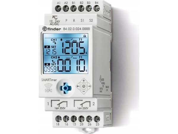 Finder 84.02.0.024.0000 Timer för DIN-skena