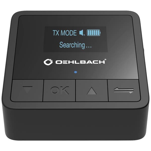 Oehlbach BTR Innovation 5.2 Bluetooth musiksändare/mottagare Kommunikation - Bluetooth version: 5.2 integrerat batteri