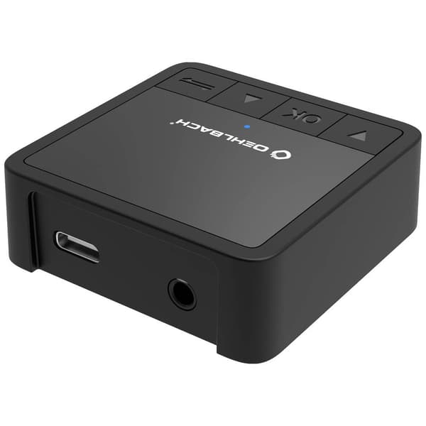 Oehlbach BTR Innovation 5.2 Bluetooth musiksändare/mottagare Kommunikation - Bluetooth version: 5.2 integrerat batteri