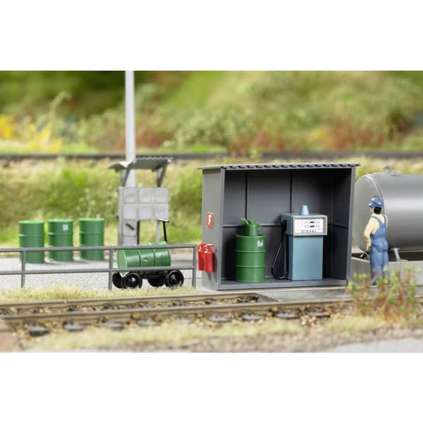 Auhagen 11469 H0 Bensinstation litet lok