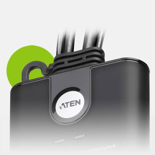 ATEN CS22HF HDMI-Switch HDMI Tangentbord 1920 x 1080 Pixel
