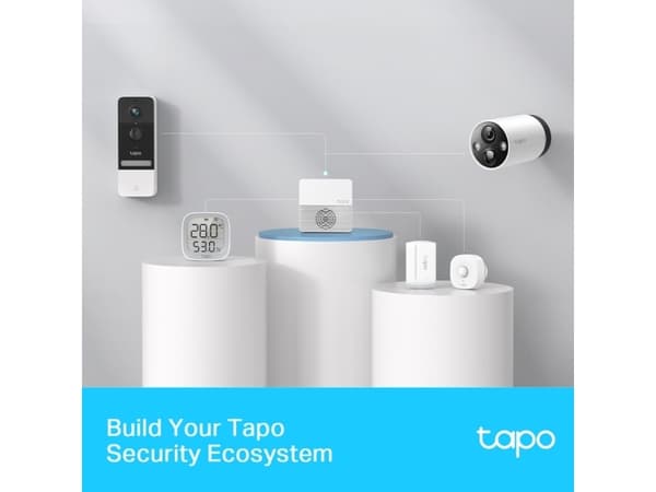 TP-Link Tapo H200, Hvit, 0 - 40 °C, 10 - 90%, CE, FCC, RoHS, RCM, Ledning & Trådløs, 802.11b, 802.11g, Wi-Fi 4 (802.11n)