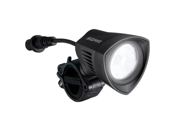 Sigma Sport BUSTER 2000, Frontlys, Sort, Plast, Aluminium, IP44, LED