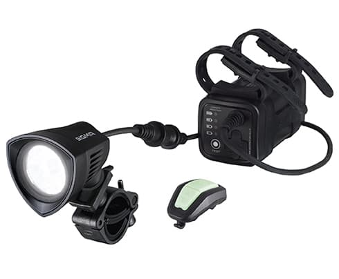 Sigma Sport BUSTER 2000, Frontlys, Sort, Plast, Aluminium, IP44, LED