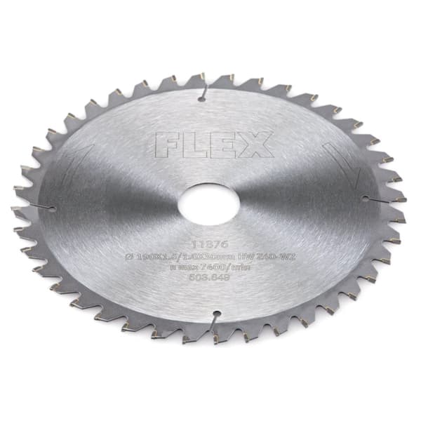Flex rundsavsklinge D190 x1,6/1,0 x 30 HW Z40/15° WZ Laminat/Alu