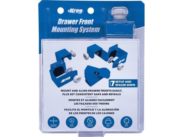 Drawer front mounting kit KREG KCS-DFMT-PRO