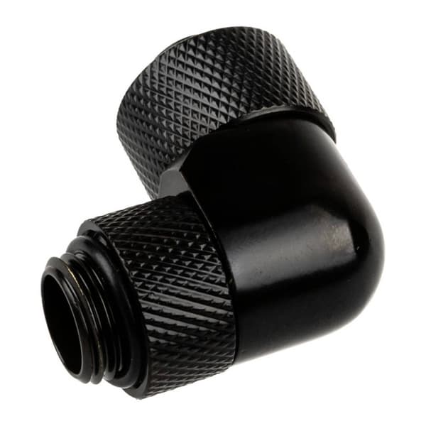 Alphacool Eiszapfen Anschluss 90 Grad G1/4 Zoll AG auf 13/10mm Vattenkylning-vinkelkoppling