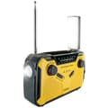 Miniatyrbild 4 av 4: Utomhusradio Schwaiger FM, AM, FM Handvev, Solcellspanel, Stänkvattenskyddad, Stötsäker, Ficklampa Gul, Svart