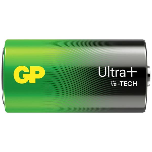 Batteri R14 (C) GP Ultra Plus Alkaliskt 1.5 V 2 st
