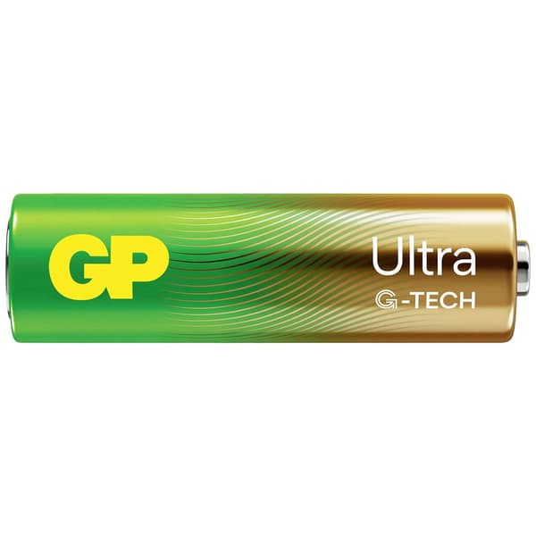 GP Ultra Batteri AA (R6) Alkaliskt 1.5 V 12 st