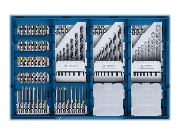 Bosch GSB Professional 18V-55 - Hammerbor/driver - trådløs - 2 hastigheter 13 mm - 55 N·m - 2 batterier - 18 V