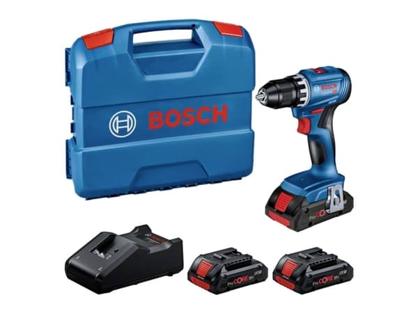 Bosch BORE-/SKRUEMASKINE GSR 18V-45 3X4AH LC