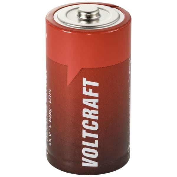 Batteri R14 (C) VOLTCRAFT Industrial LR14 Alkaliskt 1.5 V 8000 mAh 10 st