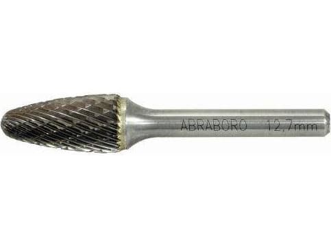 Abbraboro ABRABORO metallkutter Type F, 8,0 x 65/20 - TCT avrundet kjegle
