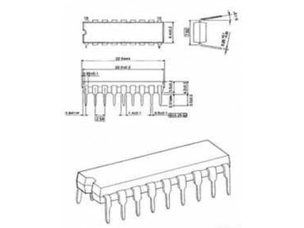 Microchip Technology PIC16F84-04/P