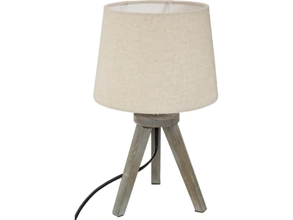 Atmosphera bordlampe Nattlampe på stativ Aria Beige
