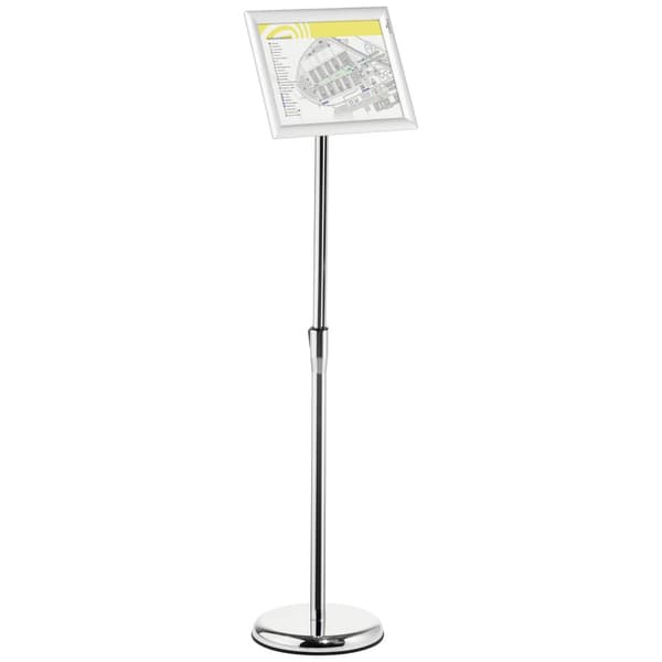 Durable Info-golvstativ med aluminiumram 479823 1 x DIN A4 250 mm x 1205 mm x 250 mm
