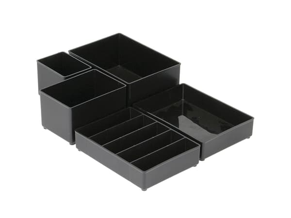 raaco ESD-sorterare 55 4x8-0, Sortera, Polypropylen (PP), 338 mm, 261 mm, 57 mm, 527 g