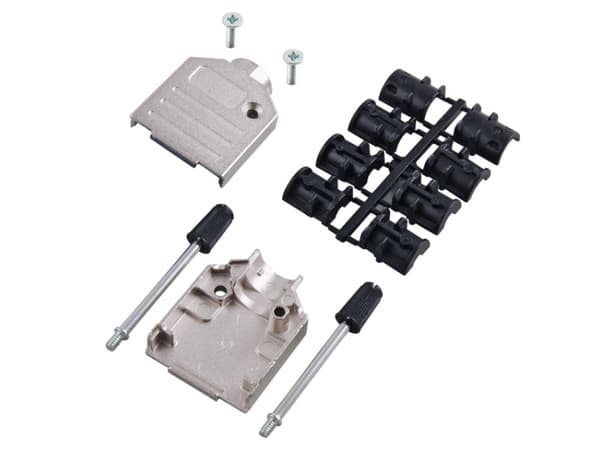 EFB Elektronik 29448.1, Dsub 25-pin, Silver, Zink, 54,4 mm, 47,3 mm, 15 mm