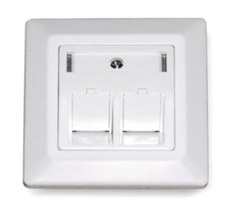 Dätwyler Cables 185867, Vit, RJ-45, 80 mm, 80 mm, 1 styck