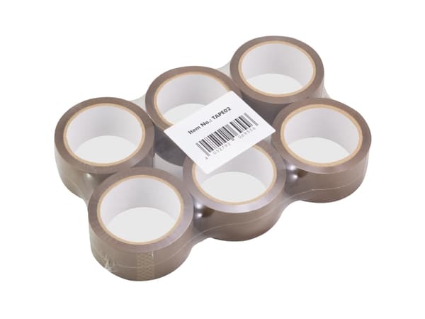 LogiLink TAPE02, brun, 66 m, 48 mm, 155 g
