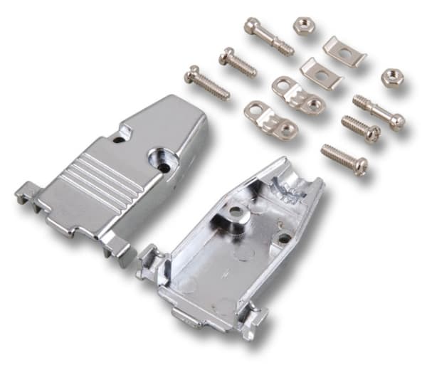 EFB Elektronik 29431.1, Dsub 15-pin, Silver, Zink, 8 mm, 31 mm, 47 mm