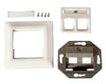 Miniatyrbild 2 av 5: EFB Elektronik ET-25085FO, Vit, Akrylnitrilbutadienstyren (ABS), 80 mm, 80 mm