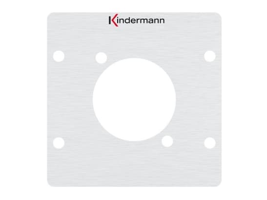 Kindermann 7444412020, Gjuten aluminium, Gjuten aluminium, Vanlig, Kindermann, 50 mm, 50 mm