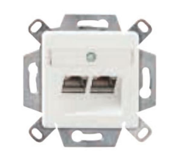 Dätwyler Cables 435060, RJ-45, 6a, -40 - 70 °C, Valkoinen