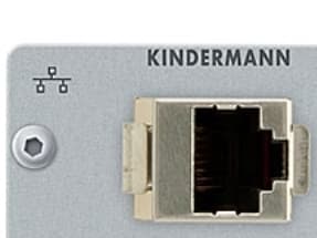 Kindermann 7444000523, Silver, Gjuten aluminium, Vanlig, Kindermann, RJ-45, 50 mm